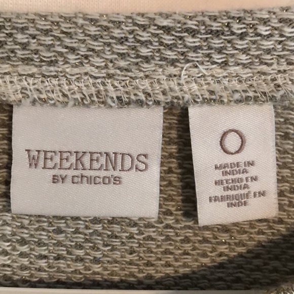 Weekends by Chico metallic top - Picture 3 of 3
